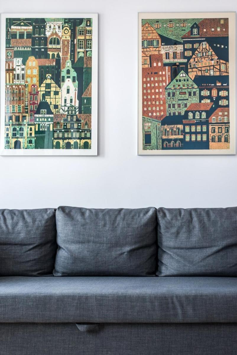 Hello Apartments Amazing River View 4 Bedrooms & Balcony 그단스크 외부 사진